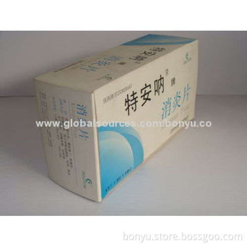 Medicine packaging box, eco-friendly,suitable for medicine or pill packaging,strict quality control